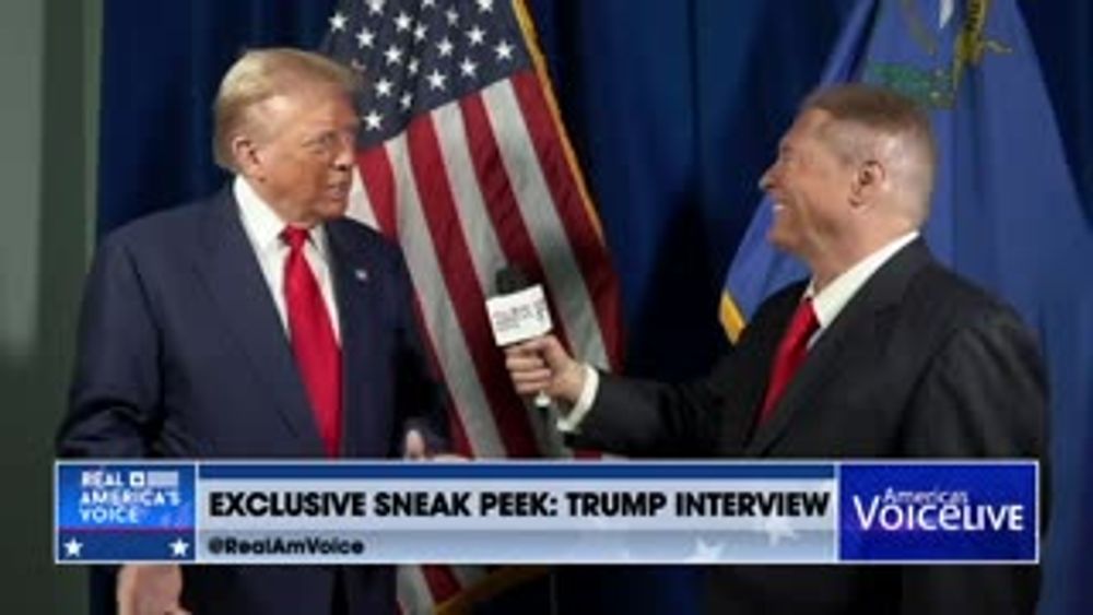 Exclusive Sneak Peak Trump Interview