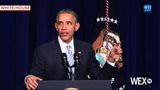 President slams critics on Obamacare’s 5th anniversary