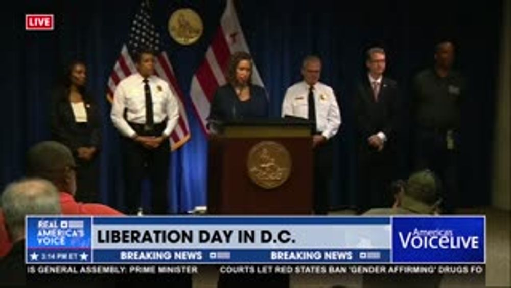 MAYOR BOWSER FIELDS QUESTION IF LIBERATION DAY WAS "INEVITABLE"