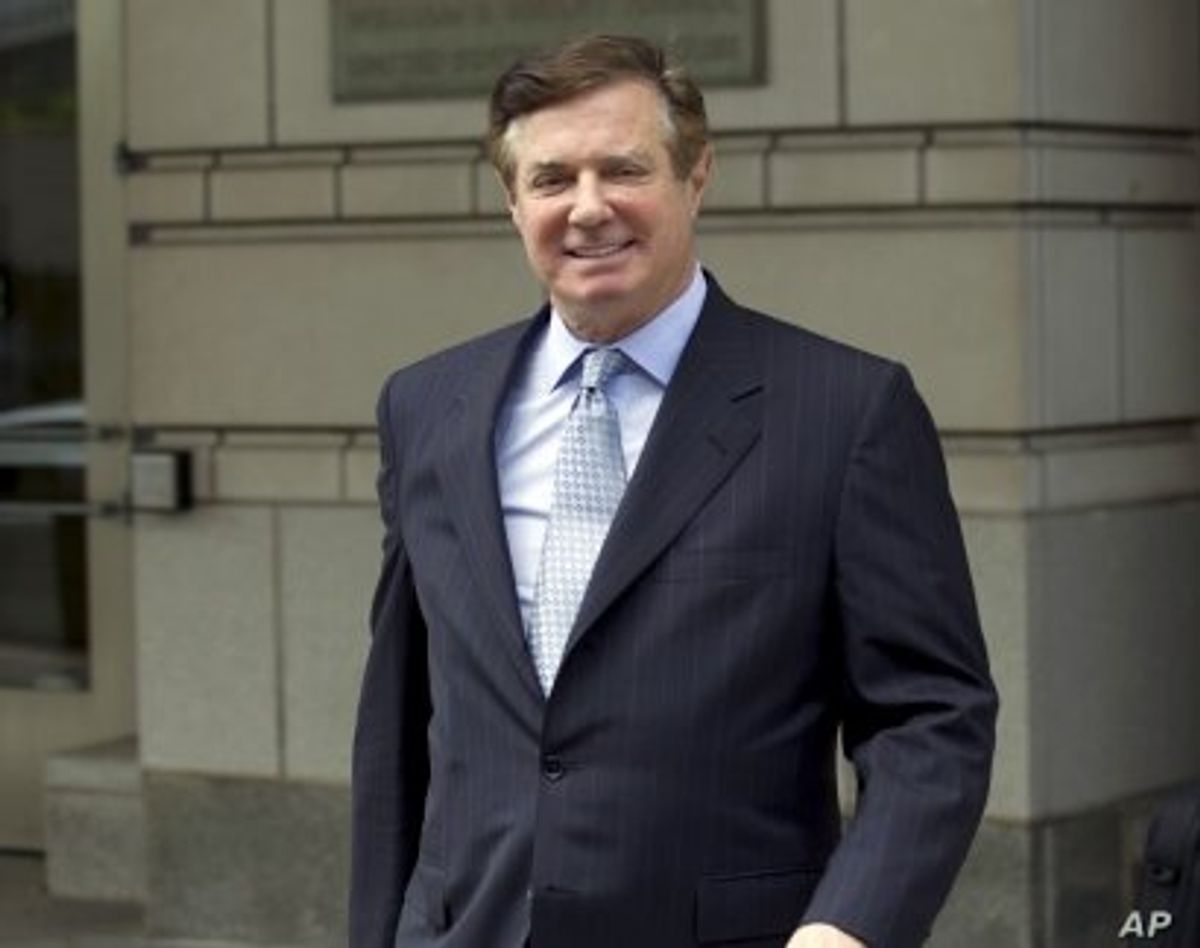 Ex-Trump Aide Manafort to Be Arraigned Thursday in New York