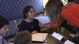 First Lady Melania Trump Hosts a Listening Session with Students