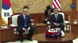 President Trump Participates in a Bilateral Meeting with President Moon Jae-In