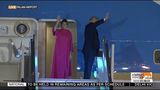 US President Donald Trump & First Lady Melania Trump depart from New Delhi
