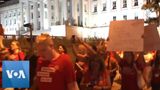 People Protest Outside the White House after a Mass Shooting in El Paso, Texas