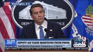 BLANCHE PUSHES BACK ON REPORTER'S CLAIM