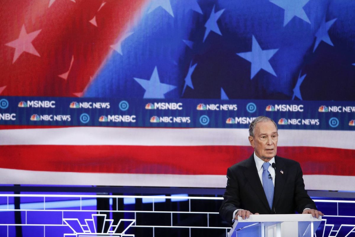 Democratic Presidential Hopefuls Target Bloomberg at Nevada Debate