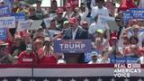 Massive Crowd Cheer President Trump As Exits The Stage at SC Rally