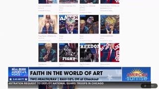 JULIA ROSE ON CHARLIE KIRK-INSPIRED ART