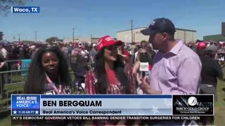 Massive Crowd in Waco, TX Is EXCITED to See President Trump!