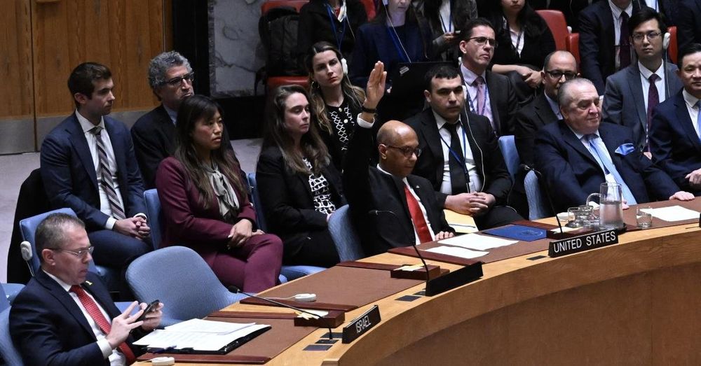 United States vetoes UN resolution to grant Palestine full membership