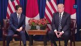 President Trump Participates in an Expanded Meeting with the Prime Minister of Japan