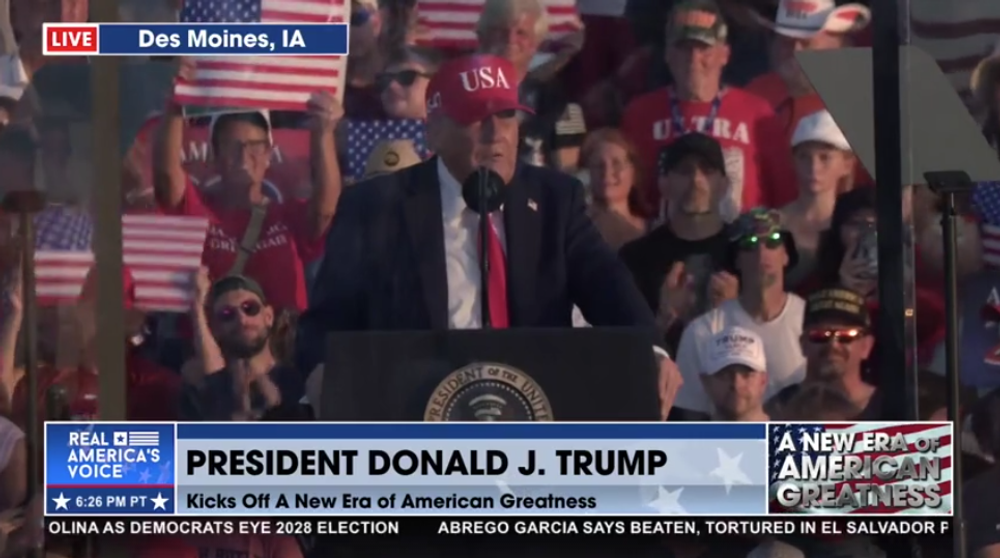 LET NOTHING GET IN THE WAY OF THE USA