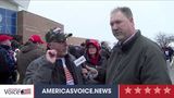 Trump Des Moines Rally Matt Locke interviews Retired Vet