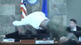 Watch man tackle Las Vegas judge who denied him probation