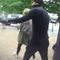 ANTIFA threatens Navy Veteran and smashes woman's cell phone