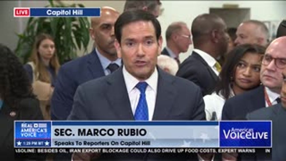 RUBIO: "NOW IS THE TIME"