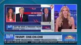 PRESIDENT TRUMP: ONE-ON-ONE