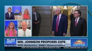 SEN JOHNSON WANTS MORE SPENDING CUTS