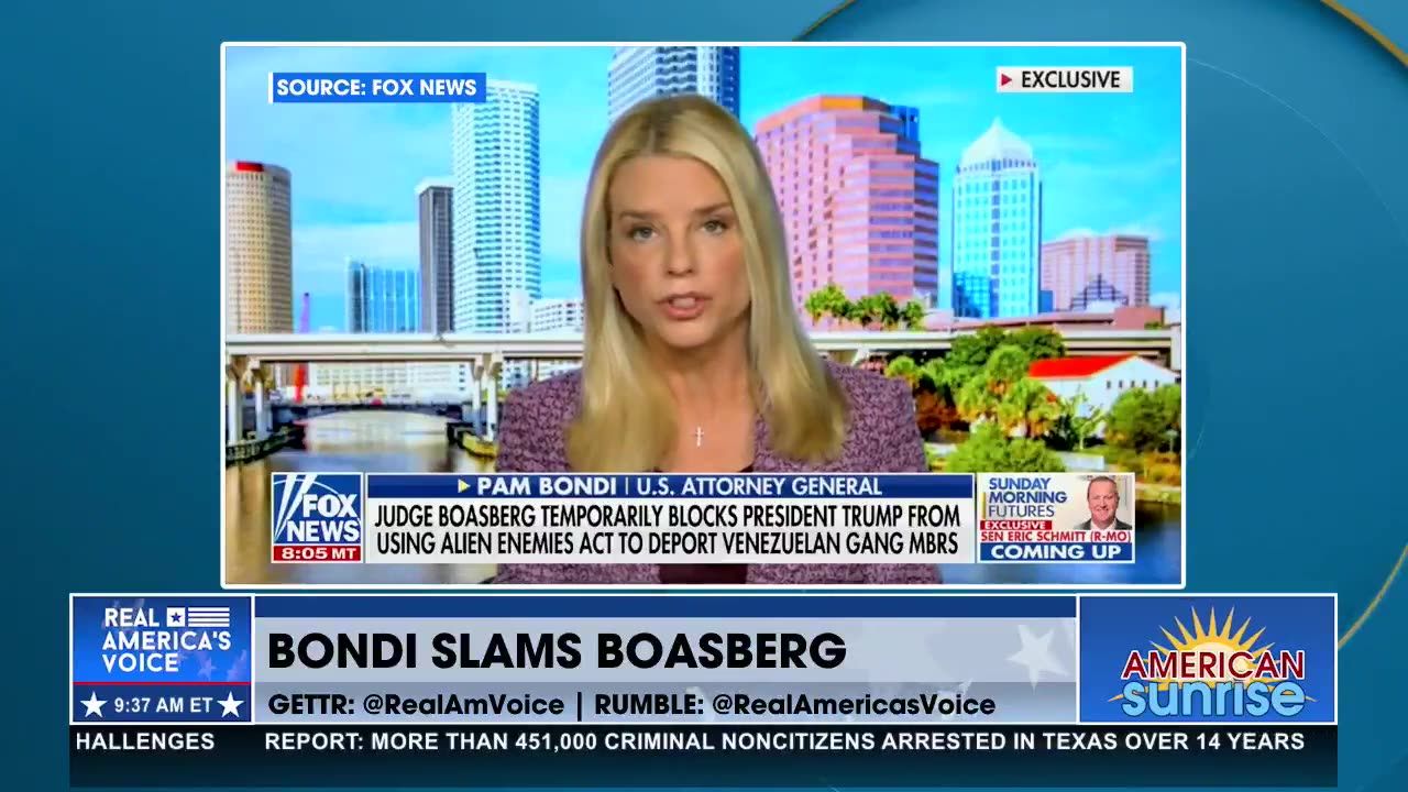 BONDI IS FURIOUS