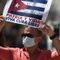 Washington protesters rally at Cuban embassy against the dictatorship, say Biden supports communism