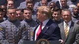 President Trump Presents the Commander-in-Chief’s Trophy to the U.S. Military Academy Football Team