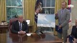 President Trump Meets with the Secretary of DHS and the Administrator of FEMA