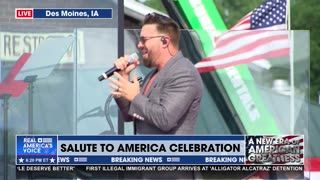 DANNY GOKEY PERFORMS IN IOWA