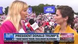 Liz Harrington at President Trump's Save America Tour Rally