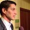 Josh Romney speaks to Virginia delegates at the RNC