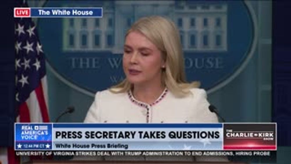 PRESS SEC. ADDRESSES BINANCE FOUNDER PARDON