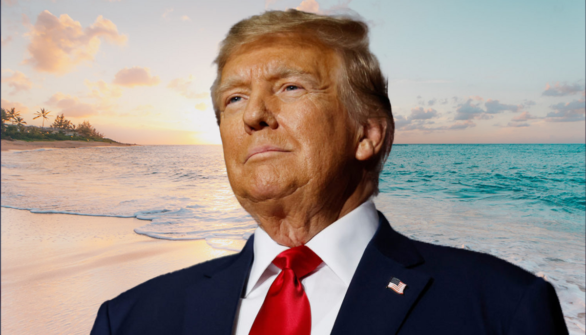 EIGHT YEARS LATER, THE TRUMP HONEYMOON ARRIVES