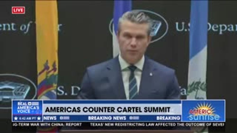 SEC. OF WAR: “NO EXTERNAL POWER WILL INTERFERE”