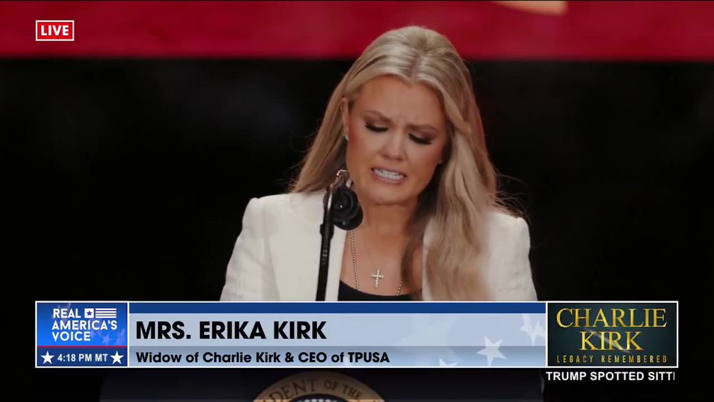 ERIKA KIRK: TURNING POINT WILL BE EVEN STRONGER
