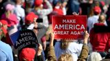 At Florida rally, Trump strikes defiant pro-America tone as he slams Biden administration