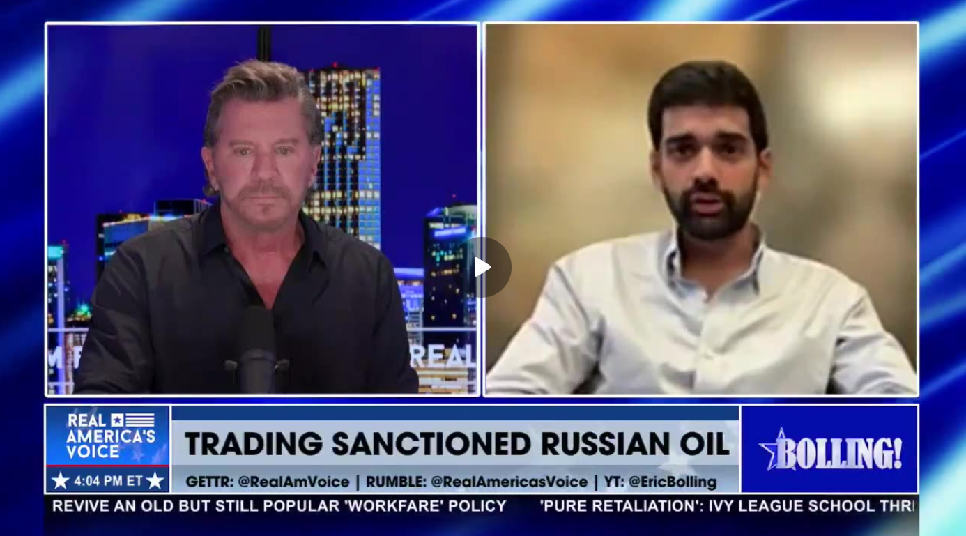 ILLEGALLY TRADING SANCTIONED RUSSIAN OIL