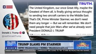 TRUMP TO U.K.: TOO LATE
