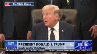 TRUMP, WHEN ASKED ABOUT USING A NUCLEAR WEAPON ON IRAN