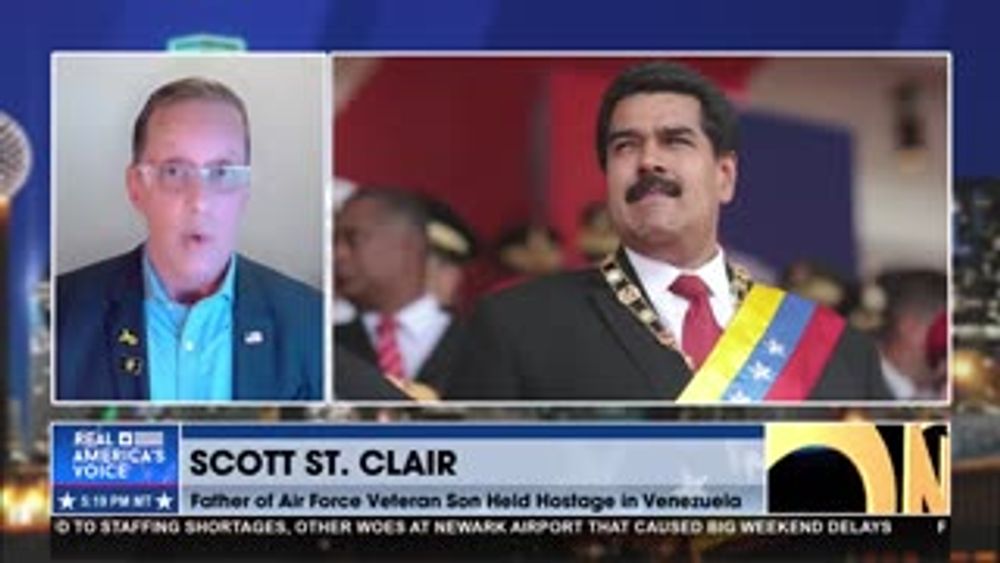SON HELD AS A POLITICAL PRISONER IN VENEZUELA