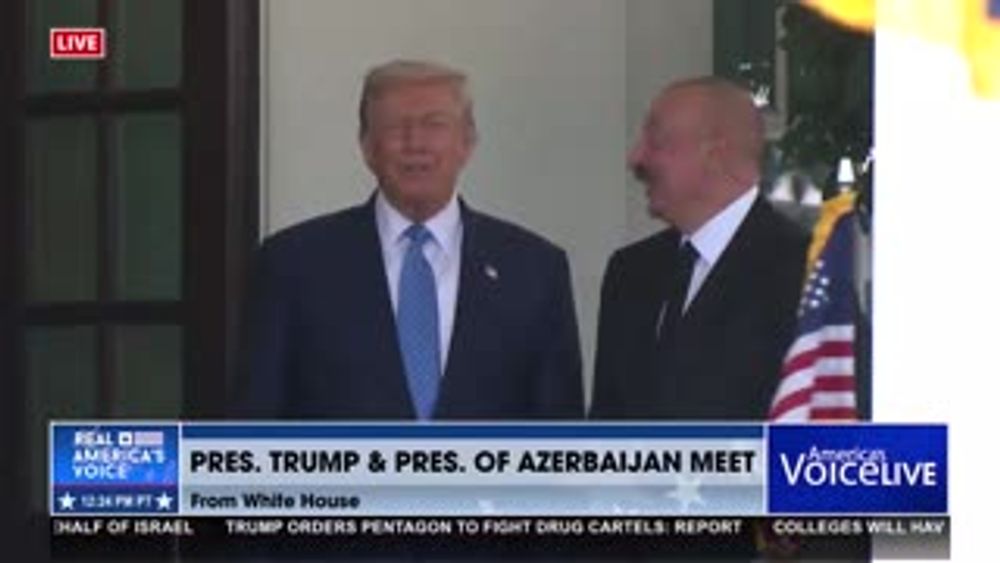 POTUS GREETS PRES. OF AZERBAIJAN AT WHITE HOUSE
