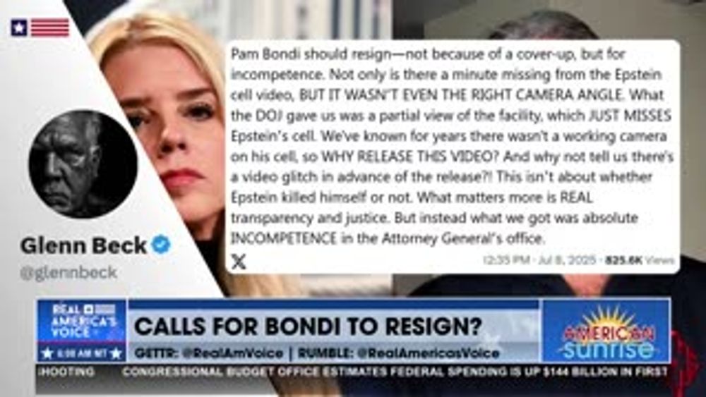 MAGA CALLS FOR BONDI TO RESIGN