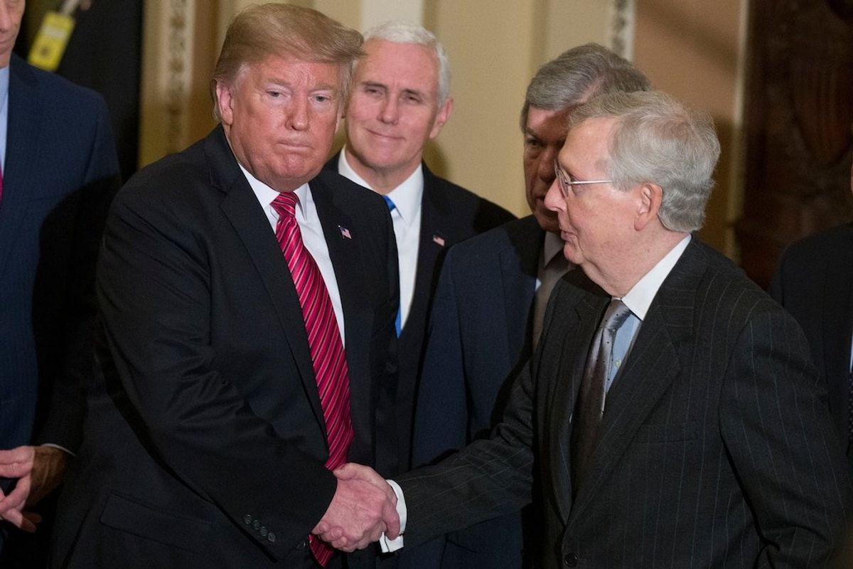 Once Political Allies, Trump, Senate Republican Leader Now Sparring Sharply