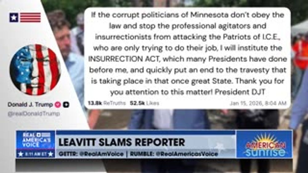 NORMAN BACKS TRUMP ON INSURRECTION ACT