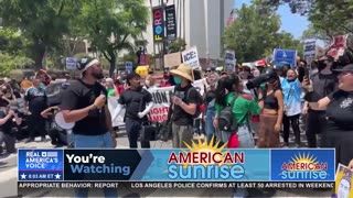 MARINES SENT TO LOS ANGELES