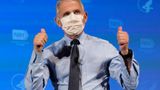 Fauci spotted at D.C. book party playing mask on/mask off