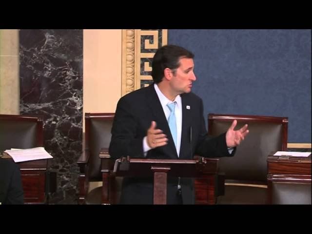Sen. Ted Cruz ends talkathon, Senate heads toward vote
