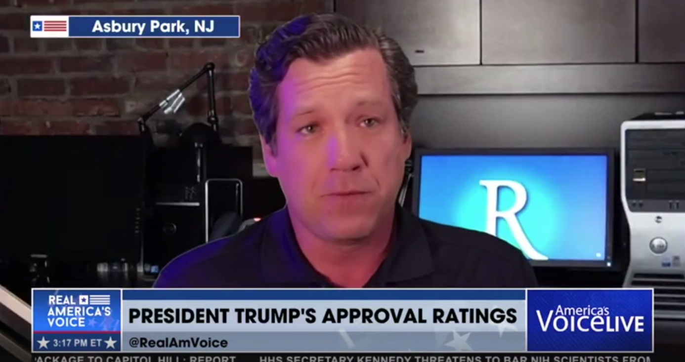 "DONALD TRUMP'S APPROVAL RATING IS 53%, NET +7"