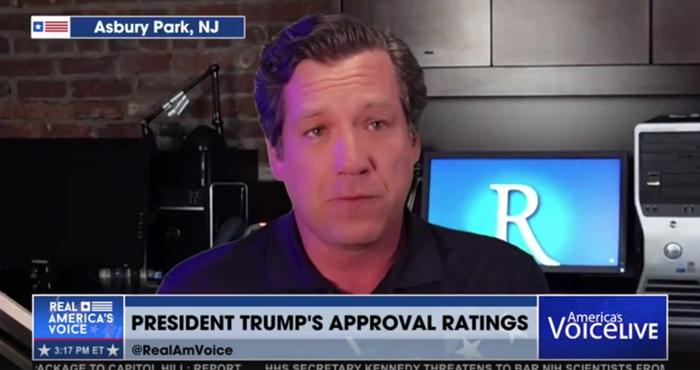"DONALD TRUMP'S APPROVAL RATING IS 53%, NET +7"