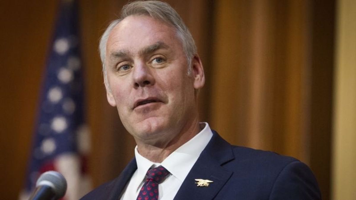 Justice to Probe if Zinke Lied to Investigators