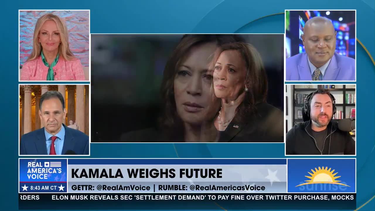 KAMALA WEIGHS FUTURE