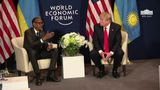 President Trump Participates in a Bilateral Meeting with the President of the Republic of Rwanda